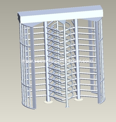 ステンレス鋼の Bi 方向アクセス管理のための完全な高さの回転木戸のゲート